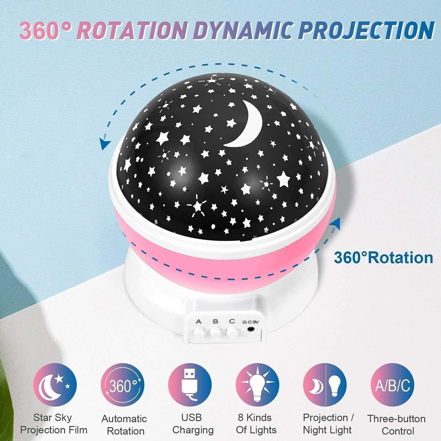 Moon Night Light Lamp